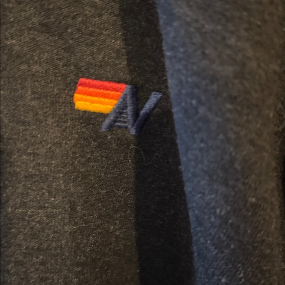 Aviator Nation Black Cropped Checkered Sweatshirt L - Picture 3 of 4